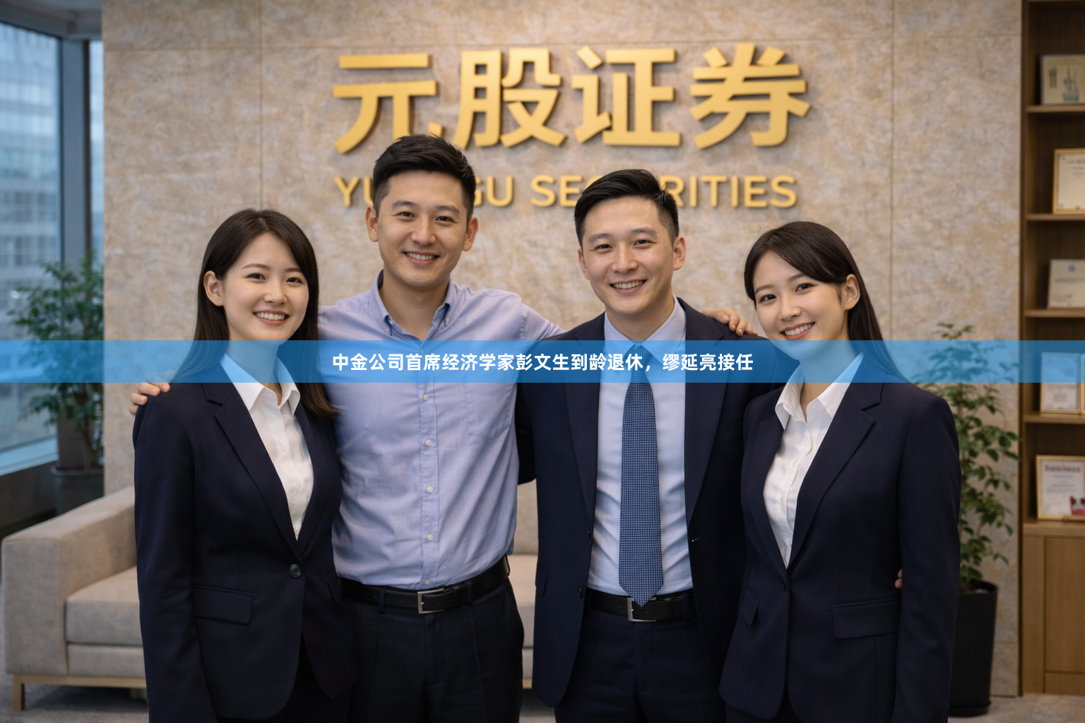 中金公司首席经济学家彭文生到龄退休，缪延亮接任
